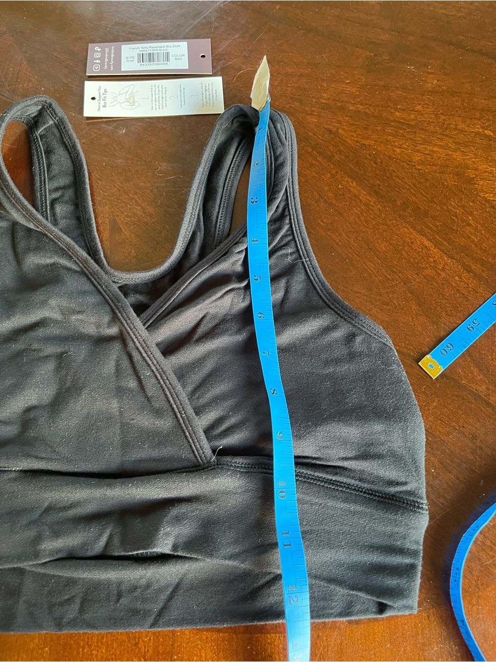 NWT Kindred Bravely Black French Terry Racerback Nursing & Sleep Bra Sz Small - Picture 5 of 8